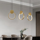 suspension led carré géométrie métal nordique 2020