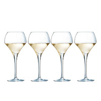 Verres à pied élégants style gin tonic cocktail
