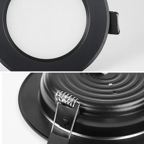 Set aus 10 wasserdichten LED-Einbaustrahlern für die Innenbeleuchtung - vue 4 sur 9