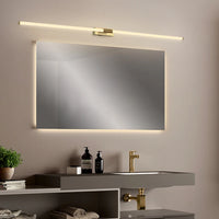 Moderne LED-Wandleuchte aus goldfarben beschichtetem Aluminium 360 Glow