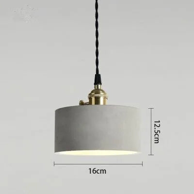 suspension industrielle en ciment pour table et bar - vue 9 sur 23