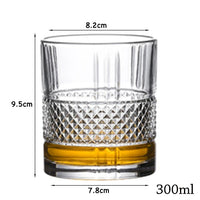 verre whisky old fashioned design relief élégant bar