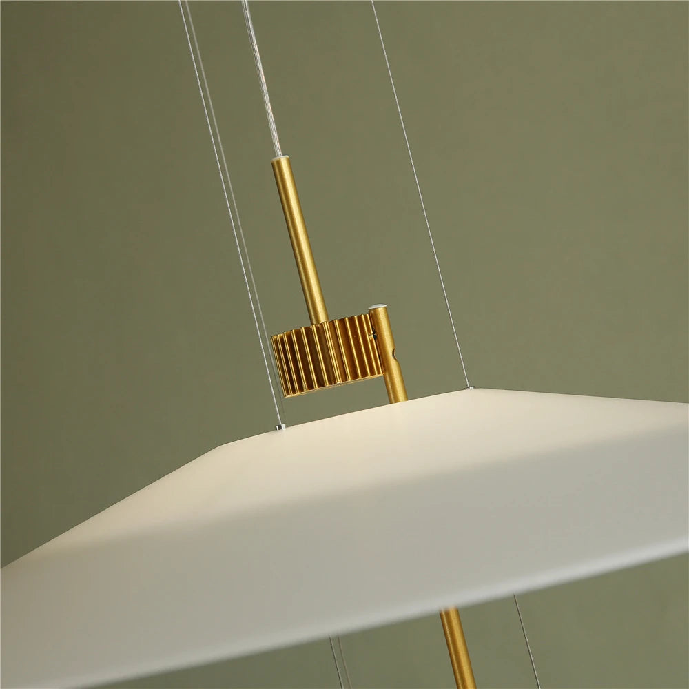 lustre moderne de flamant rose led pour décoration loft - vue 3 sur 20