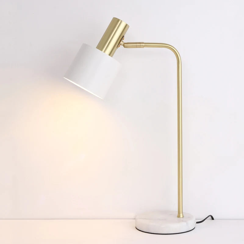 lampe de bureau led nordique réglable pour lecture et décoration - vue 4 sur 8