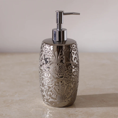 bouteilles en céramique pour shampoing et savon