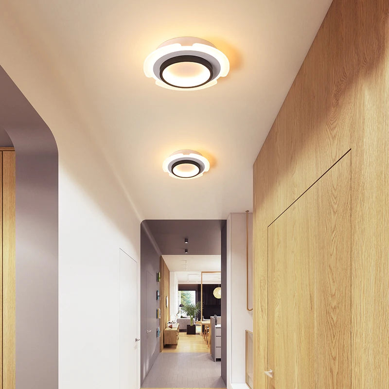 Kreative LED-Deckenleuchte im nordischen Design zur stilvollen Dekoration Ihres Zuhauses - vue 5 sur 9