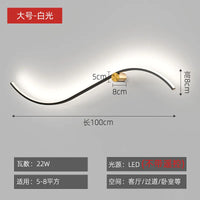 Moderne und kreative LED-Wandleuchte für die Innendekoration