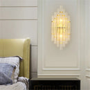 applique murale moderne led en cristal design élégant pour intérieur