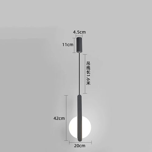 Moderne LED-Pendelleuchte für elegante Innenraumdekoration