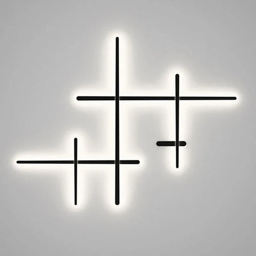 LED-Wandleuchte im Retro-Stil mit indirekter Beleuchtung – lange Art-déco-Lichtleiste