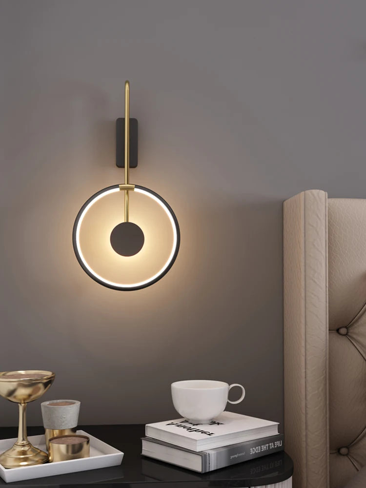 applique murale led design minimaliste pour décoration intérieure