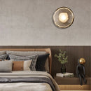 Design-Wandleuchte aus Glas für moderne elegante Dekoration