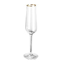 Flutes a champagne design elegant verre souffle main