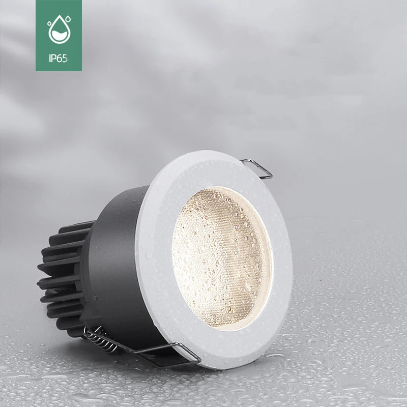 spot 	led étanche en aluminium pour éclairage intérieur extérieur - vue 4 sur 8