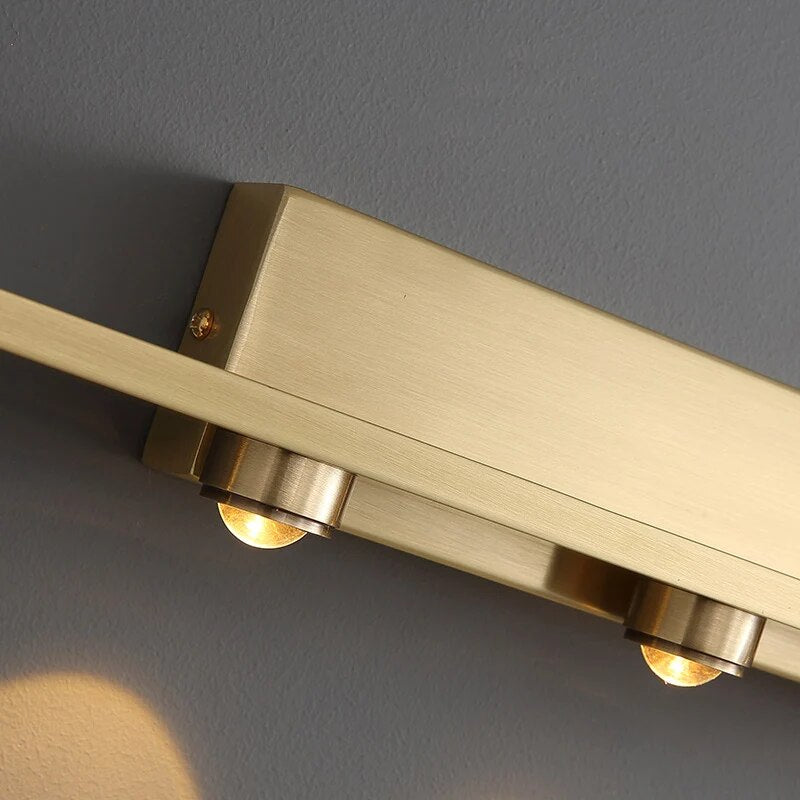 Applique murale LED entièrement en cuivre - vue 6 sur 8