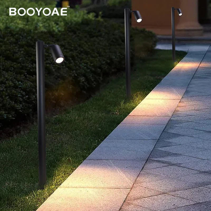 Lumière de pelouse lumières extérieures moderne en aluminium étanche IP54 paysage lumières LED de jardin 110V 220V cour paysage pelouse lumière - vue 3 sur 14
