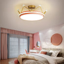 Kinder-Pendelleuchte Krone LED modern Winfordo