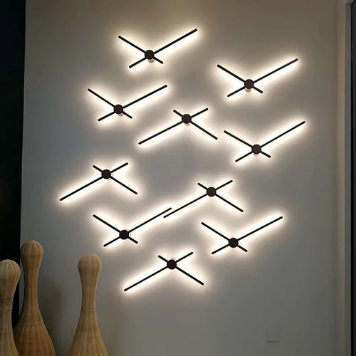 applique murale moderne design pour intérieur lumineux - vue 5 sur 9