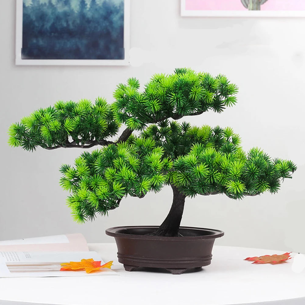 plante en pot décoratif style bonsaï pour maison ou bureau - vue 2 sur 5