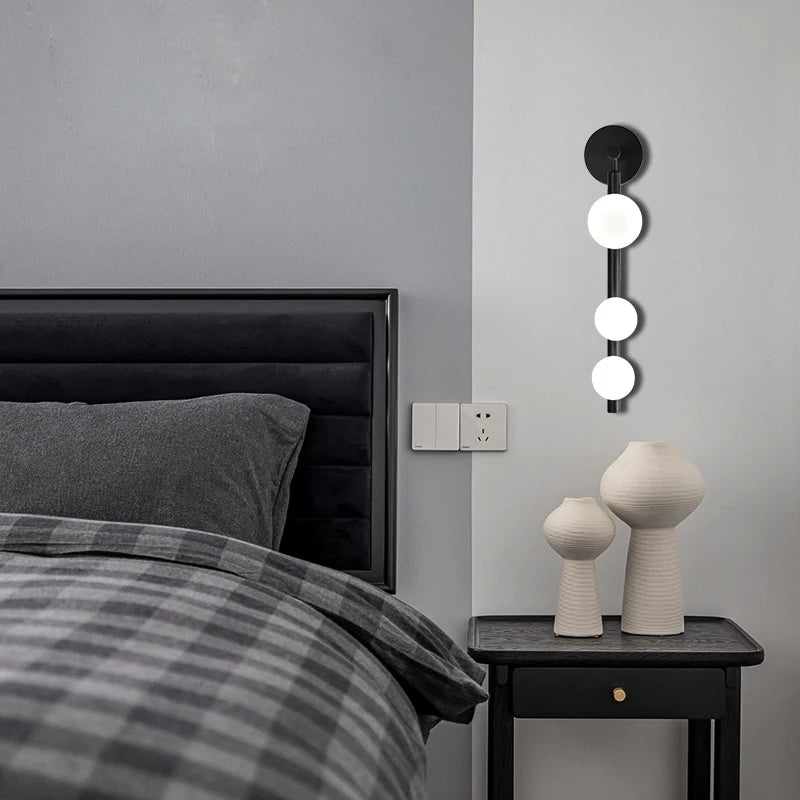 Dekorative moderne Wandleuchte im luxuriösen Stil für ein elegantes Interieur - vue 3 sur 8