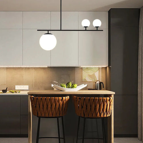 Moderner Glas-Kronleuchter Design für die Innendekoration - vue 5 sur 10