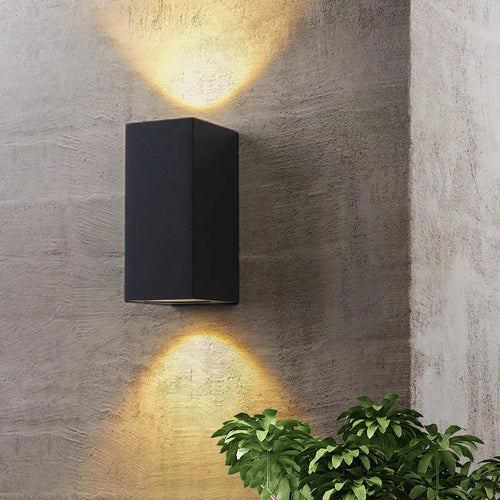 Applique murale éclairage extérieur étanche IP54 porche moderne balcon terrasse lampe applique décoration de jardin éclairage mural