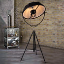 lampadaire led trépied nordique moderne pour décoration intérieure