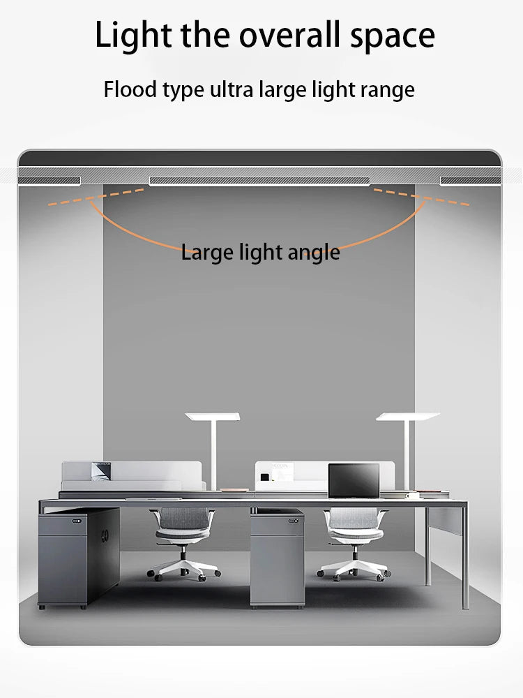 bande lumineuse led 	en aluminium profil encastré long panneau