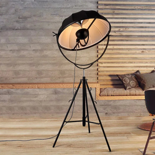 lampadaire led trépied nordique moderne pour décoration intérieure