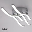 Design LED-Deckenleuchte aus Aluminium modern für Dekoration
