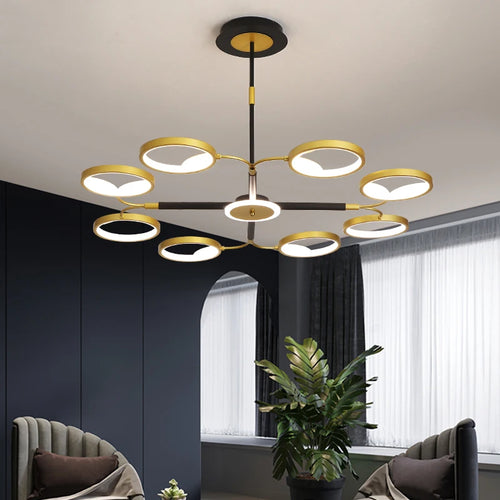 Moderne LED-Deckenleuchte für ein elegantes und stilvolles Interieur - vue 2 sur 9