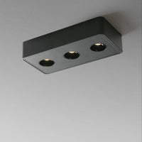 plafonnier spots Aisilan Ultra-mince LED monté en Surface Anti-éblouissement sans scintillement Spot pour hall intérieur salon 36W
