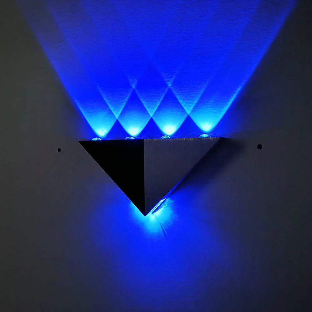 applique murale led double têtes brossée pour couloir et salon - vue 7 sur 13