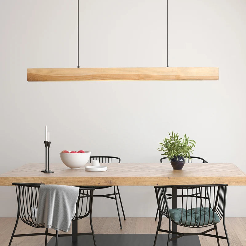 Lustre led haute puissance style nordique moderne - vue 2 sur 10