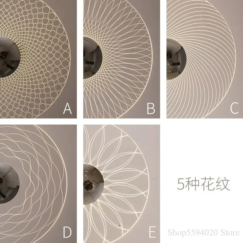 lustre led moderne en acrylique pour éclairage intérieur - vue 6 sur 11