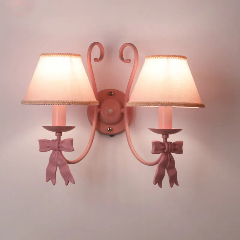 applique murale bowknot pour chambre d'enfant éclairage doux - vue 5 sur 12