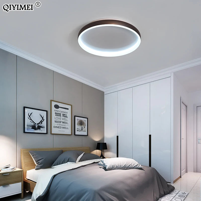 lustre led moderne créatif pour éclairage intérieur - vue 3 sur 18