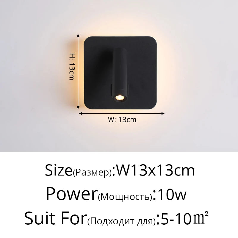 Minimalistischer LED-Kronleuchter mit Projektor-Schalter für dekorative Beleuchtung - vue 12 sur 14
