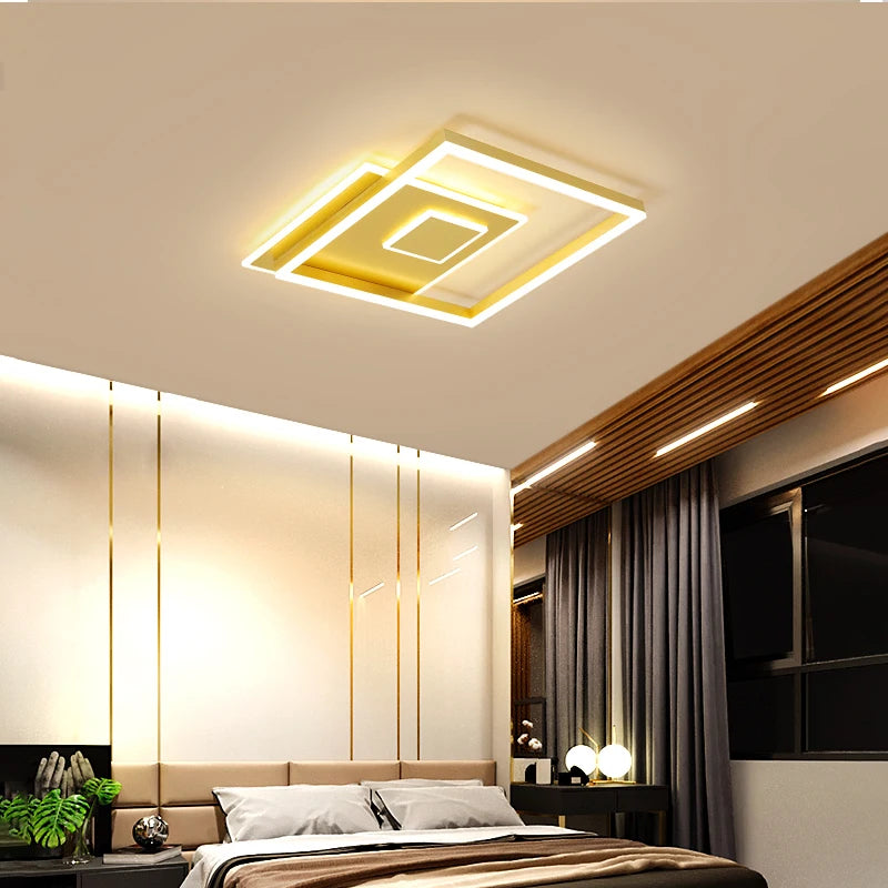 plafonnier led ultra fin pour décoration intérieure élégante - vue 3 sur 14