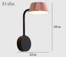 Moderne kreative LED-Wandleuchte mit drehbarem nordischem Design
