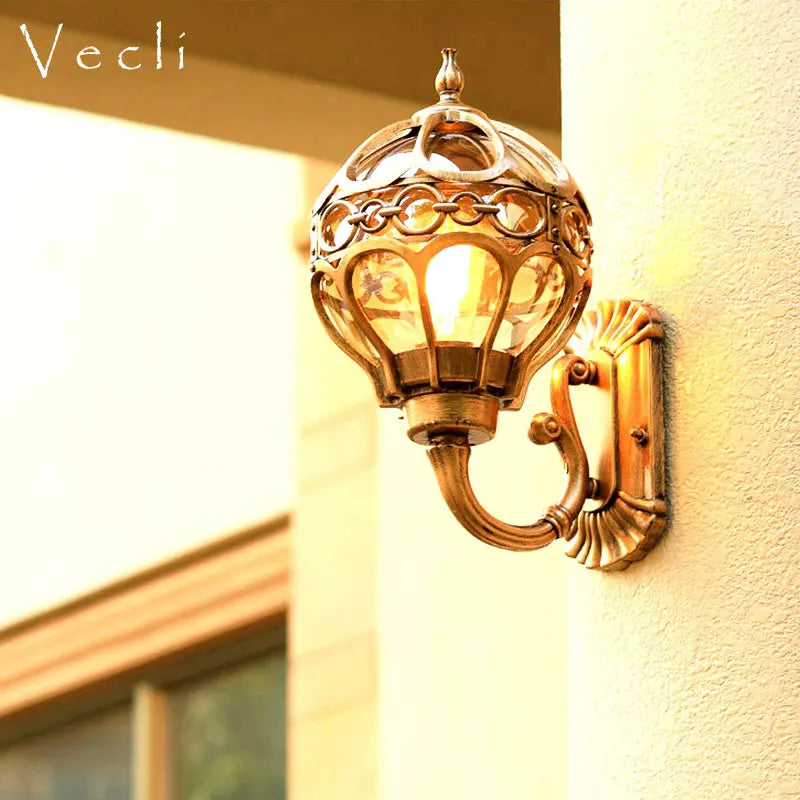 applique murale extérieure étanche pour jardin et décoration - vue 9 sur 8