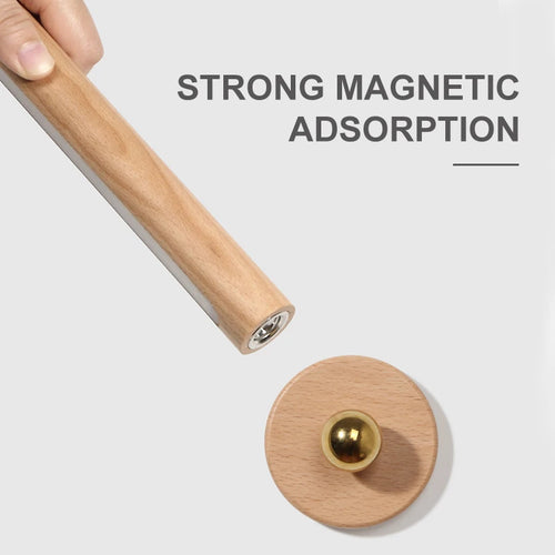 Wandleuchte aus Holz mit USB-Ladefunktion und einstellbarer Helligkeit - vue 4 sur 7