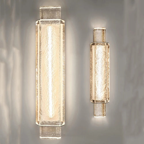 applique murale en cristal à led pour décoration intérieure lumineuse
