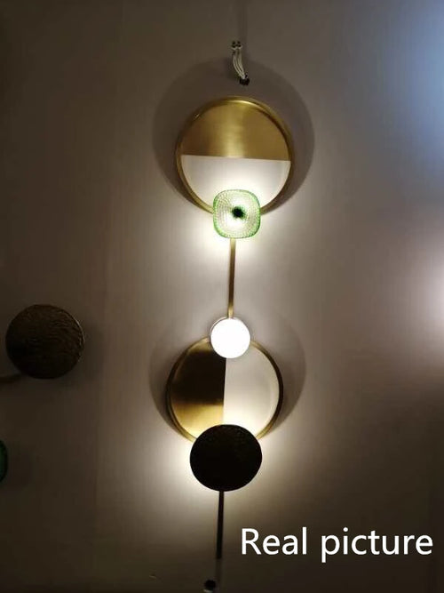 LED-Wandleuchte Vintage Kupfer für stilvolle Innendekoration - vue 7 sur 11