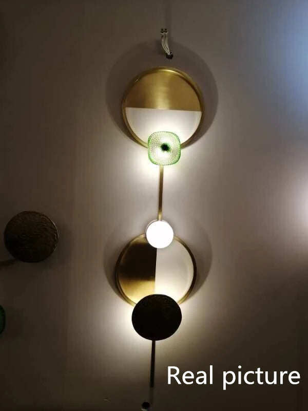 LED-Wandleuchte Vintage Kupfer für stilvolle Innendekoration - vue 6 sur 11