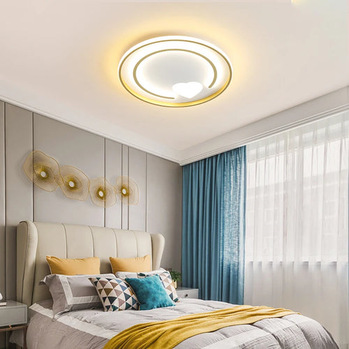 Kreative LED-Deckenleuchte für helle und moderne Wohnräume - vue 6 sur 14