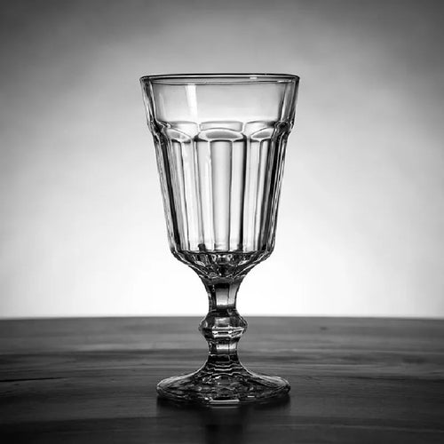 Verre absinthe vintage pieds relief pour bar