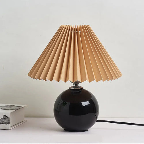 Lampe de table plissée coréenne - vue 25 sur 25