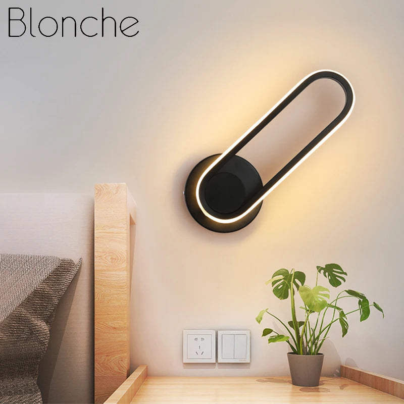 Moderne und minimalistische LED-Wandleuchte für stilvolle Wohnräume - vue 3 sur 9