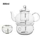Service a the verre double paroi infuseur chauffe
